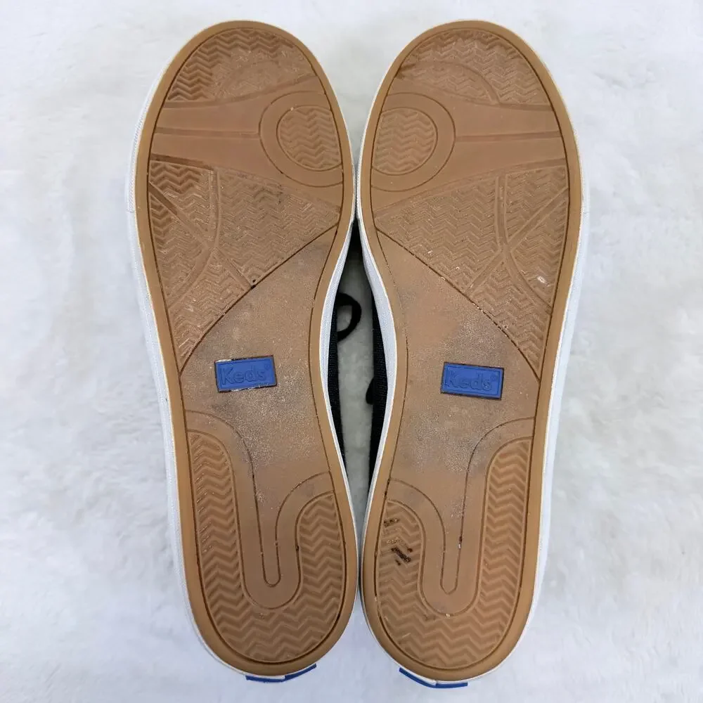 Keds Women’s Center II Brushed Denim Sneakers Navy Size 9.5
